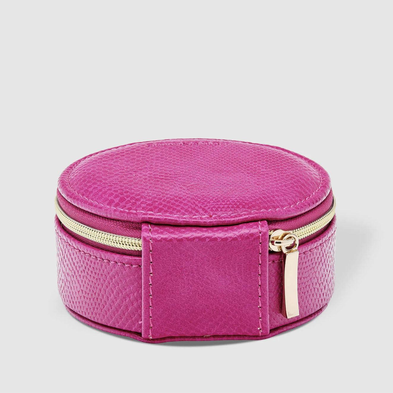 Louenhide  Sisco Lizard Jewellery Box | Fuschia available at Rose St Trading Co