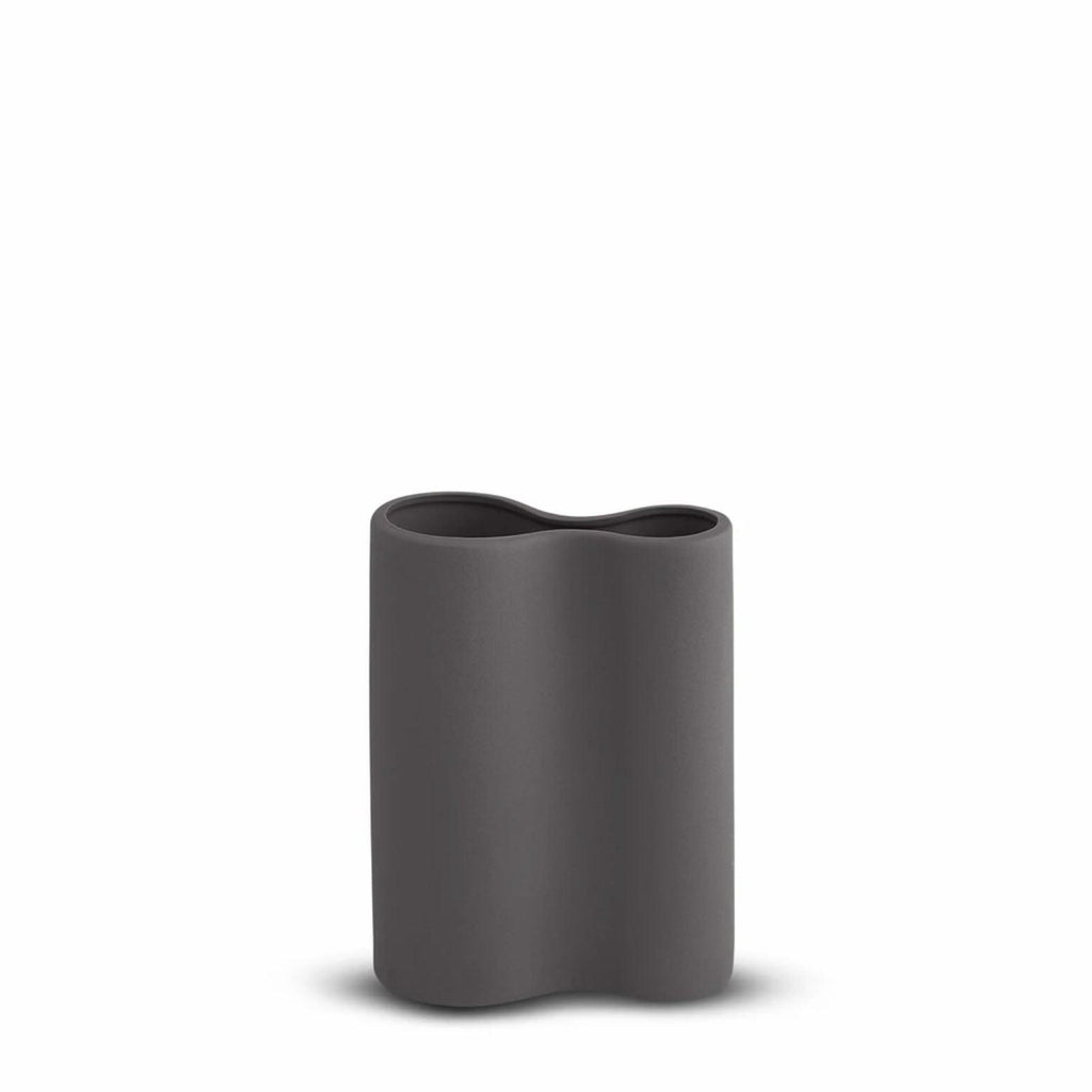 Marmoset Found  Smooth Infinity Vase Charcoal| S available at Rose St Trading Co