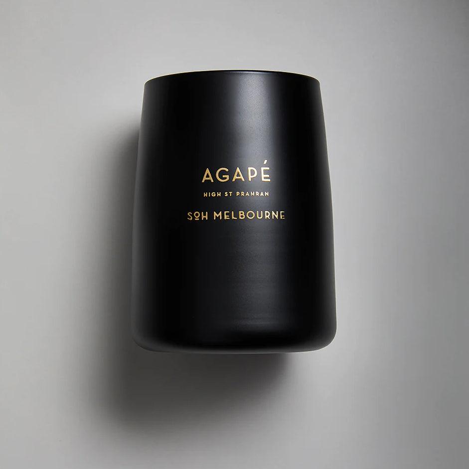 SOH  SOH Agape Matte Black Candle available at Rose St Trading Co