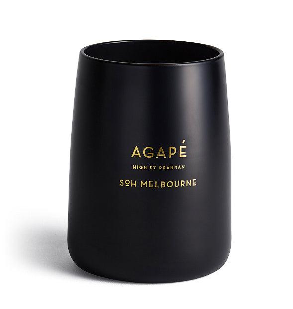 SOH  SOH Agape Matte Black Candle available at Rose St Trading Co