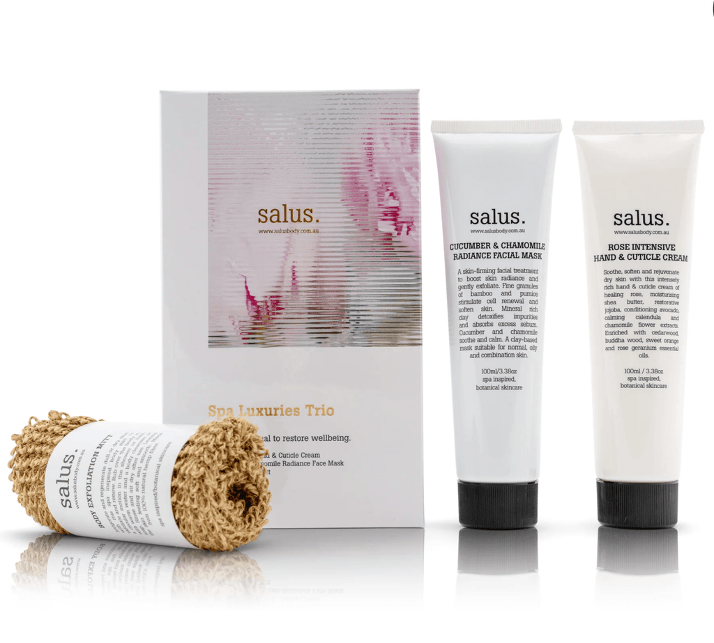 Spa Luxuries Trio by SALUS in stock at Rose St Trading Co