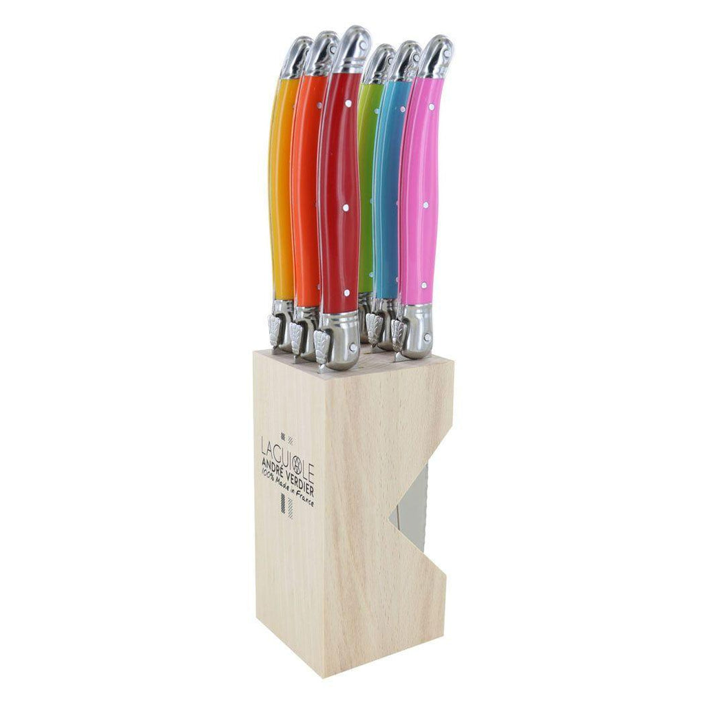 Andre Verdier  Steak Knives Set | Printemps available at Rose St Trading Co