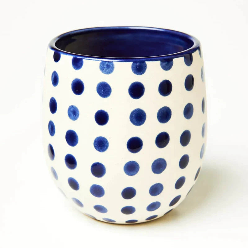 Jones & Co  Sunday Pot | Blue Spot available at Rose St Trading Co