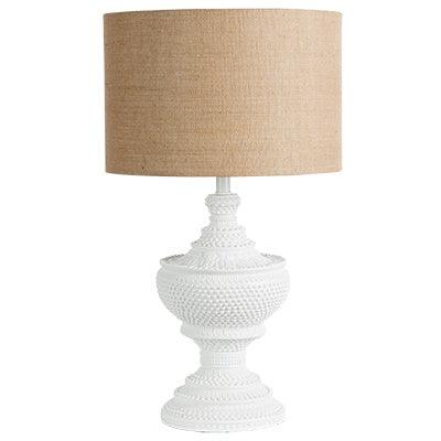 Canvas + Sasson  Surrey Lamp - White available at Rose St Trading Co