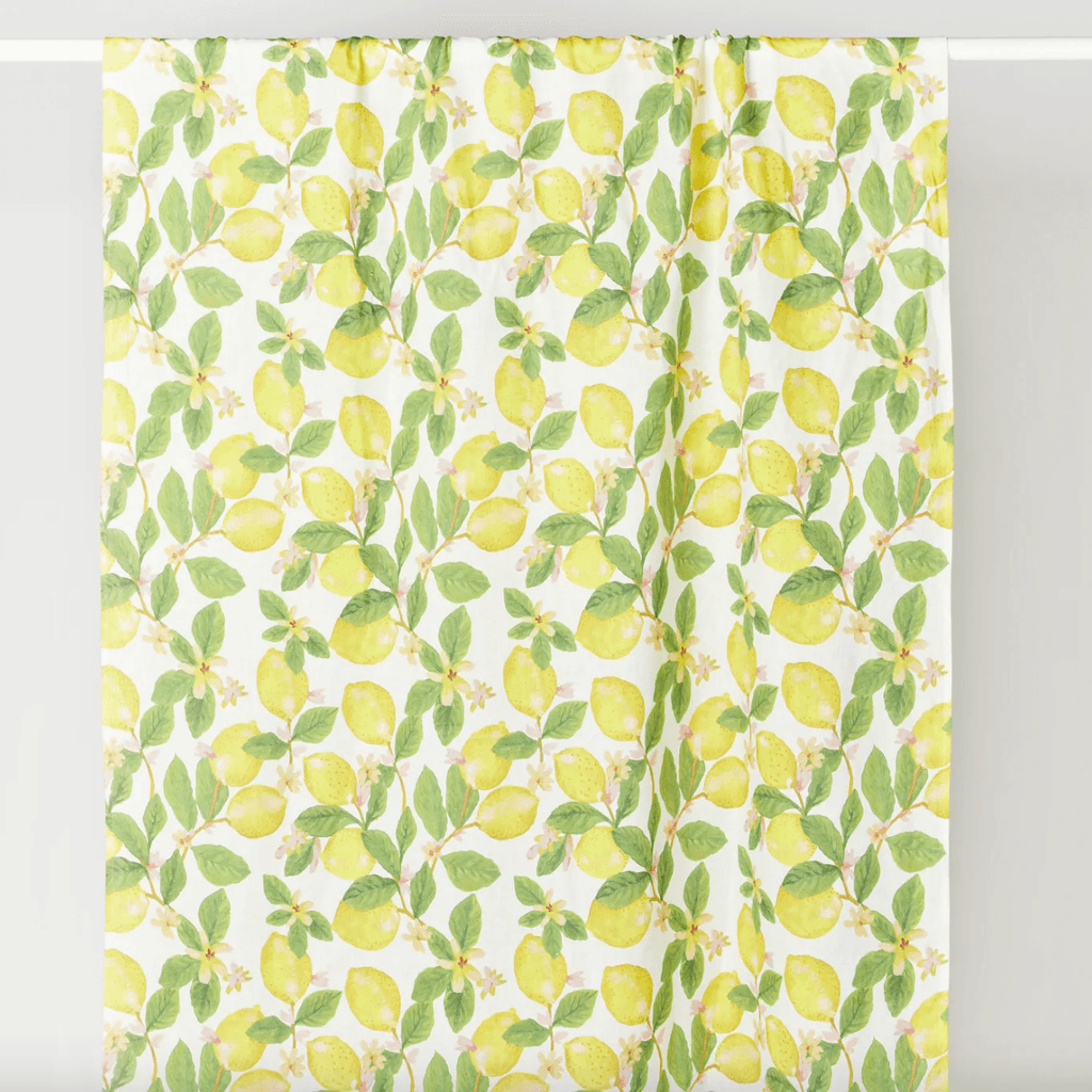 Bonnie and Neil  Tablecloth Capri Yellow | Medium available at Rose St Trading Co