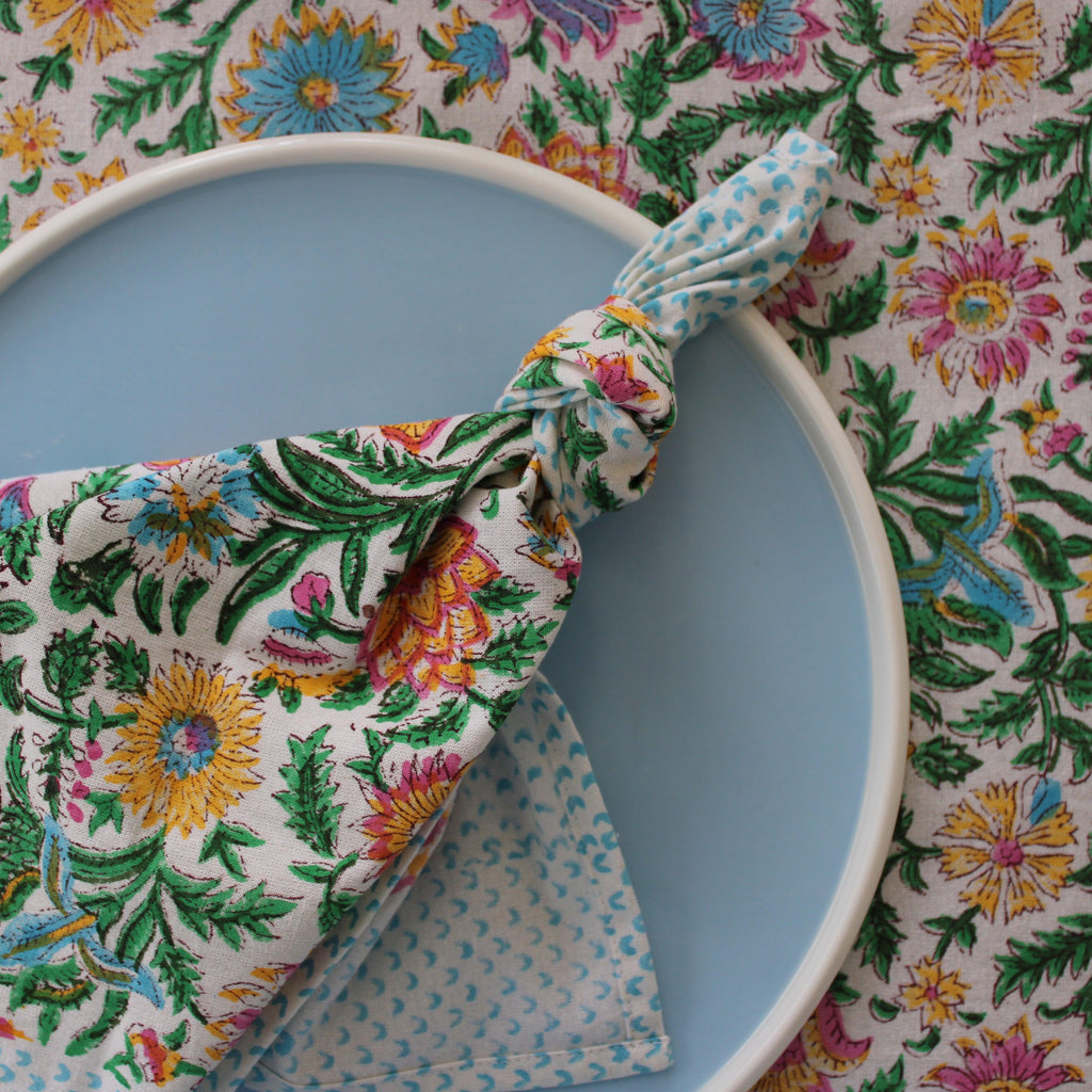 Rose St.  Taormina Napkins | Set of 4 available at Rose St Trading Co