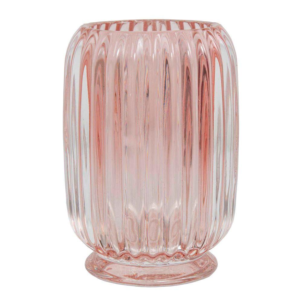 Florabelle  Tea Light Tall Candle Holder | Pink available at Rose St Trading Co