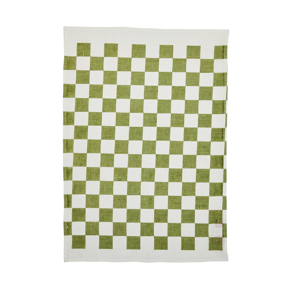 Bonnie and Neil  Tea Towel | Checkers Thyme available at Rose St Trading Co