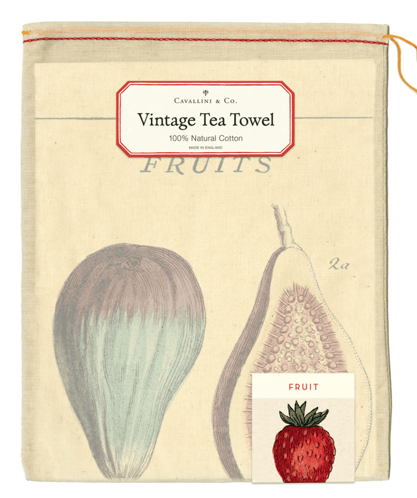 Cavallini & Co  Tea Towel | Fruit available at Rose St Trading Co