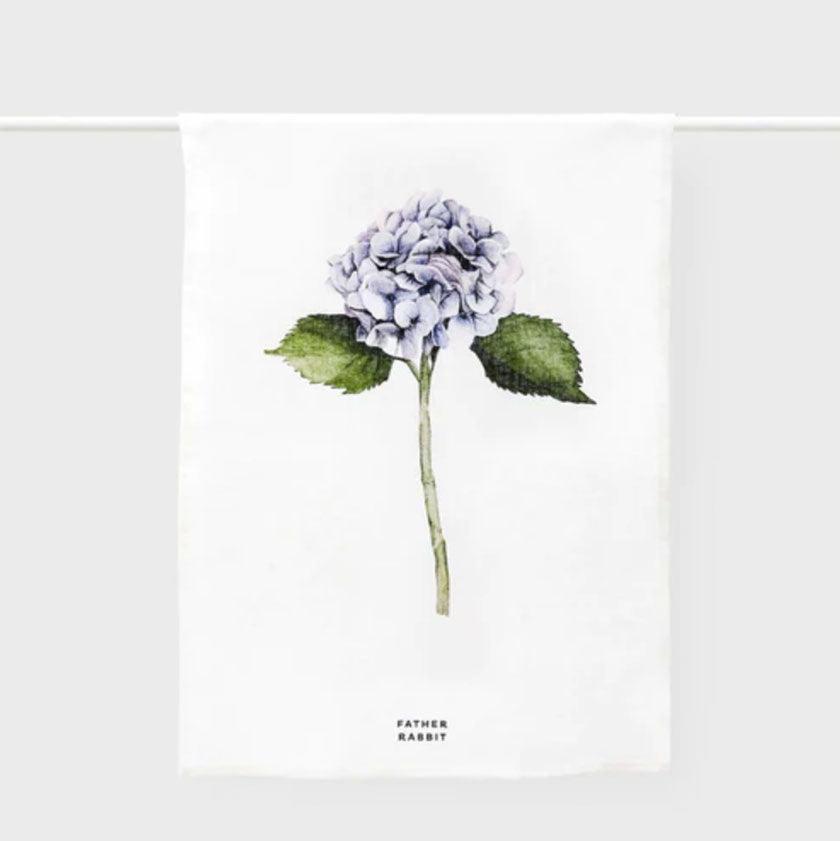 RSTC  Tea Towel | Hydrangea available at Rose St Trading Co