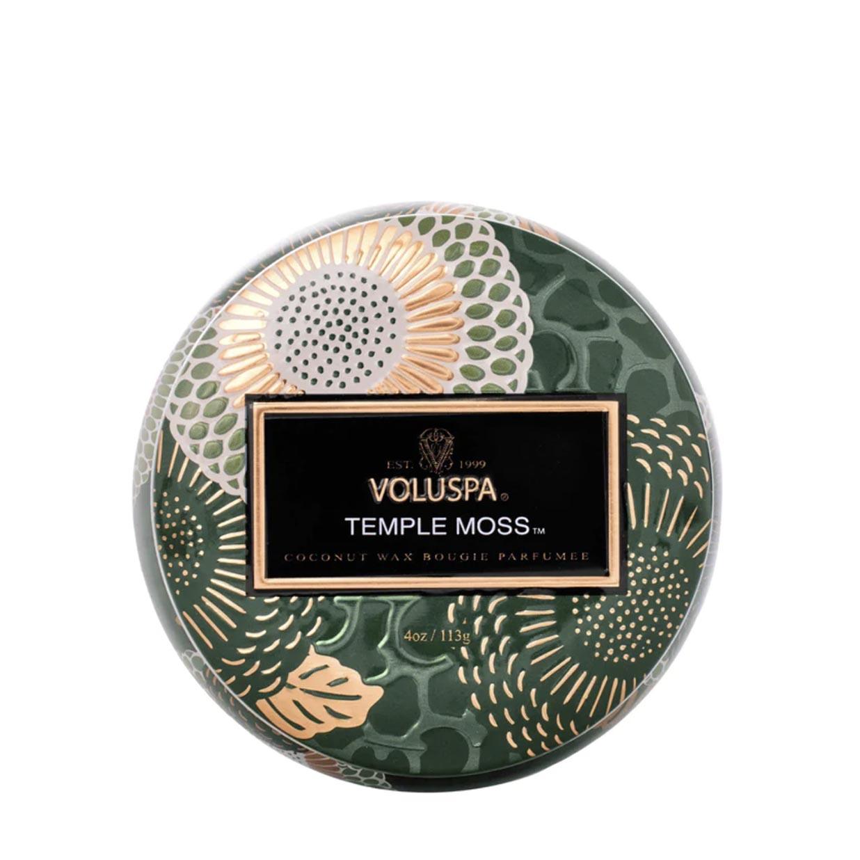 Temple Moss Dec Tin - Rose St Trading Co