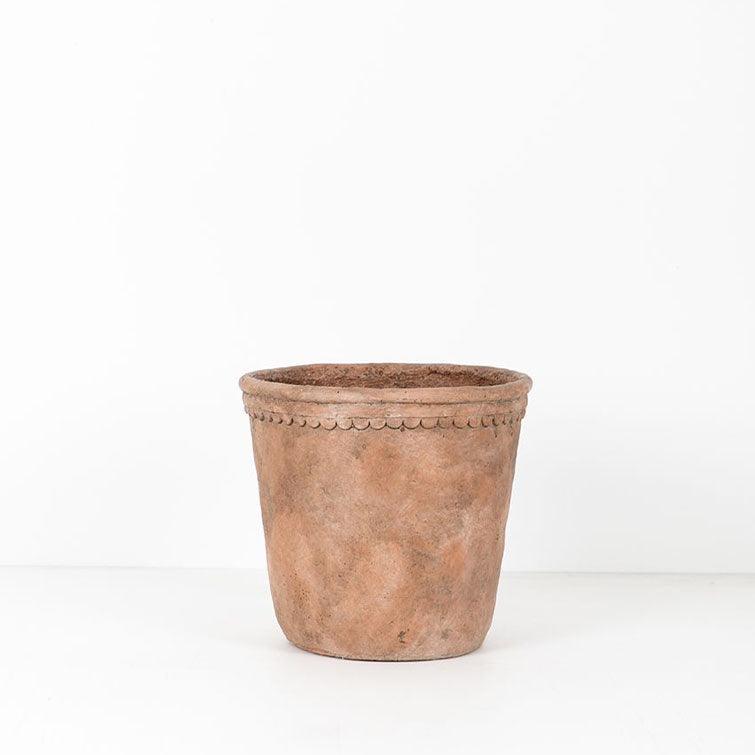 Papaya  Terra Aged Pot | 24cm available at Rose St Trading Co