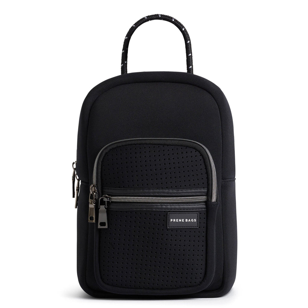 Prene Bags  The Backpack Mini | Black available at Rose St Trading Co