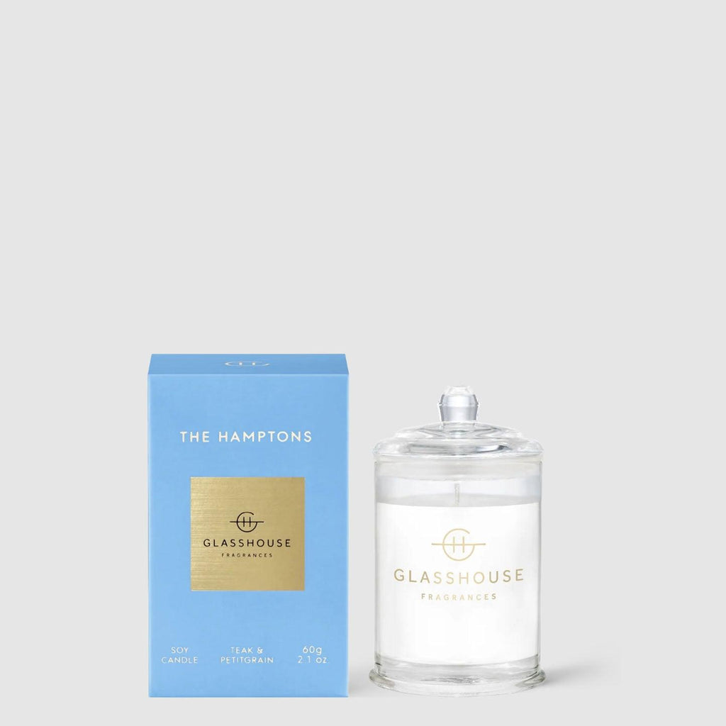 Glasshouse Fragrance  The Hamptons 60g Candle available at Rose St Trading Co