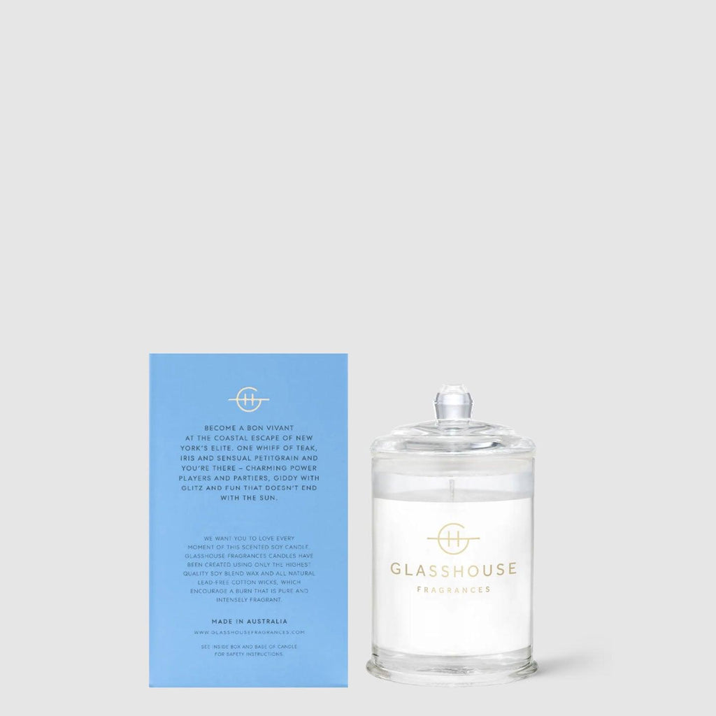 Glasshouse Fragrance  The Hamptons 60g Candle available at Rose St Trading Co