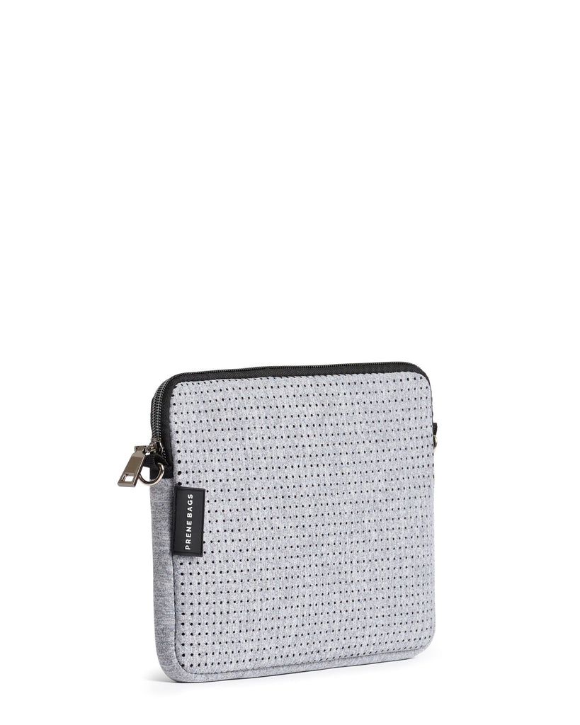 Prene Bags  The Pixie Bag | Light Grey Marle available at Rose St Trading Co