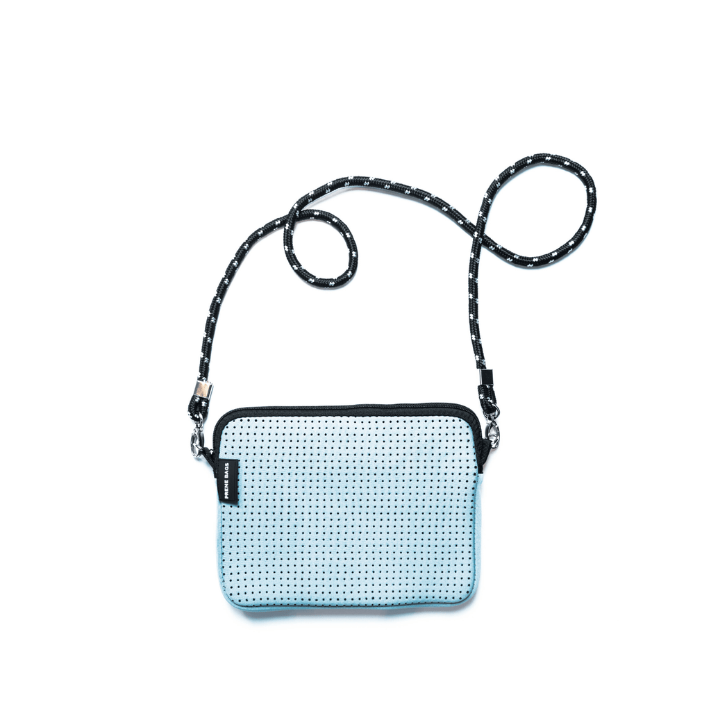 Prene Bags  The Pixie Bag | Pastel Blue available at Rose St Trading Co