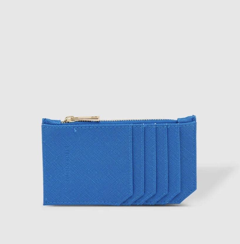 Louenhide  Tia Cardholder | Cobalt available at Rose St Trading Co