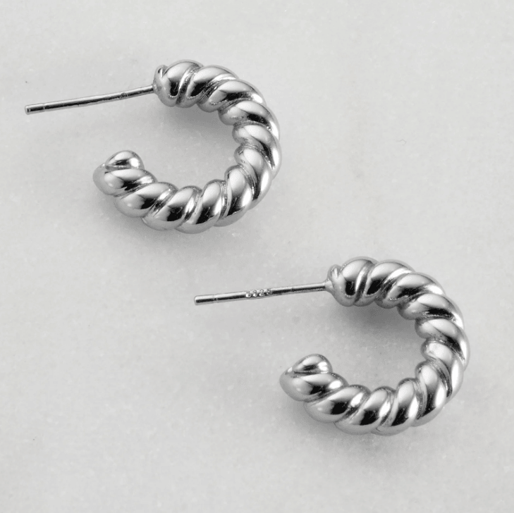 Zafino  Tia Earring | Silver available at Rose St Trading Co