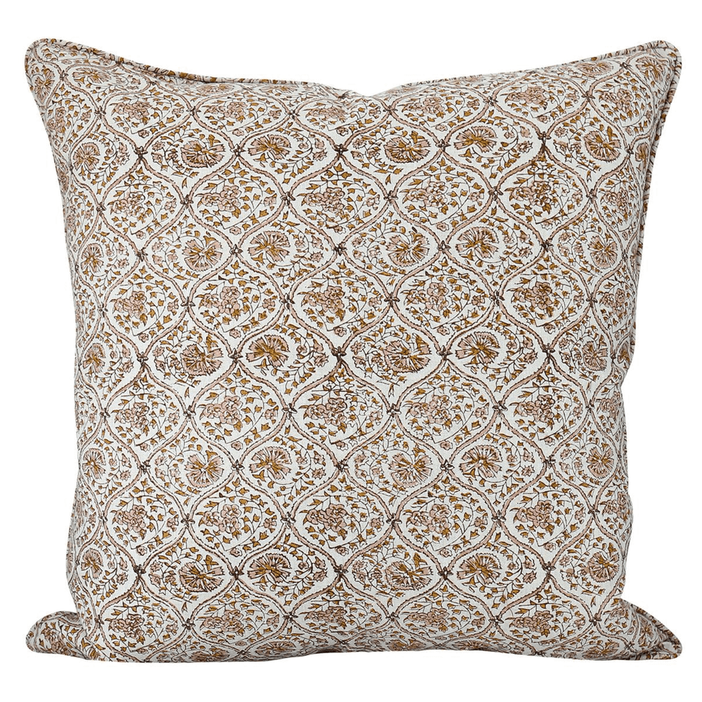 Walter G  Trellis Petal Linen Cushion available at Rose St Trading Co