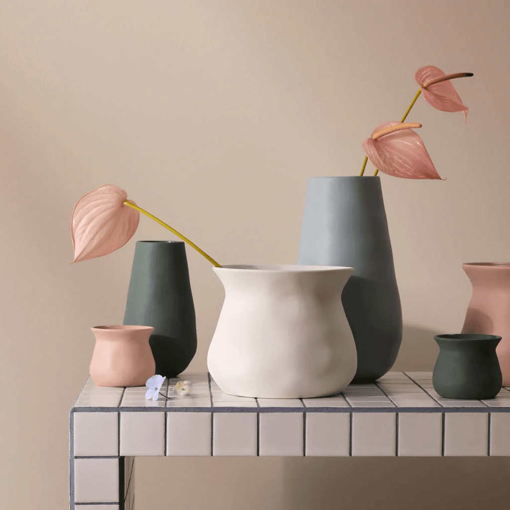 Marmoset Found  Tubby Vase Pink | XS available at Rose St Trading Co