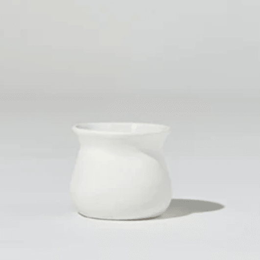 Marmoset Found  Tubby Vase Snow | XS available at Rose St Trading Co