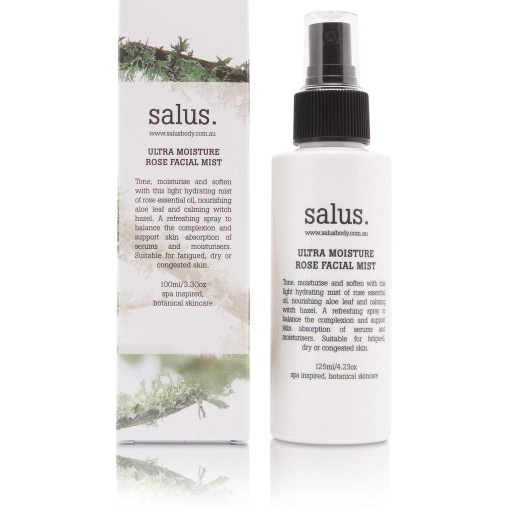 SALUS  Ultra Moisture Rose Facial Mist available at Rose St Trading Co