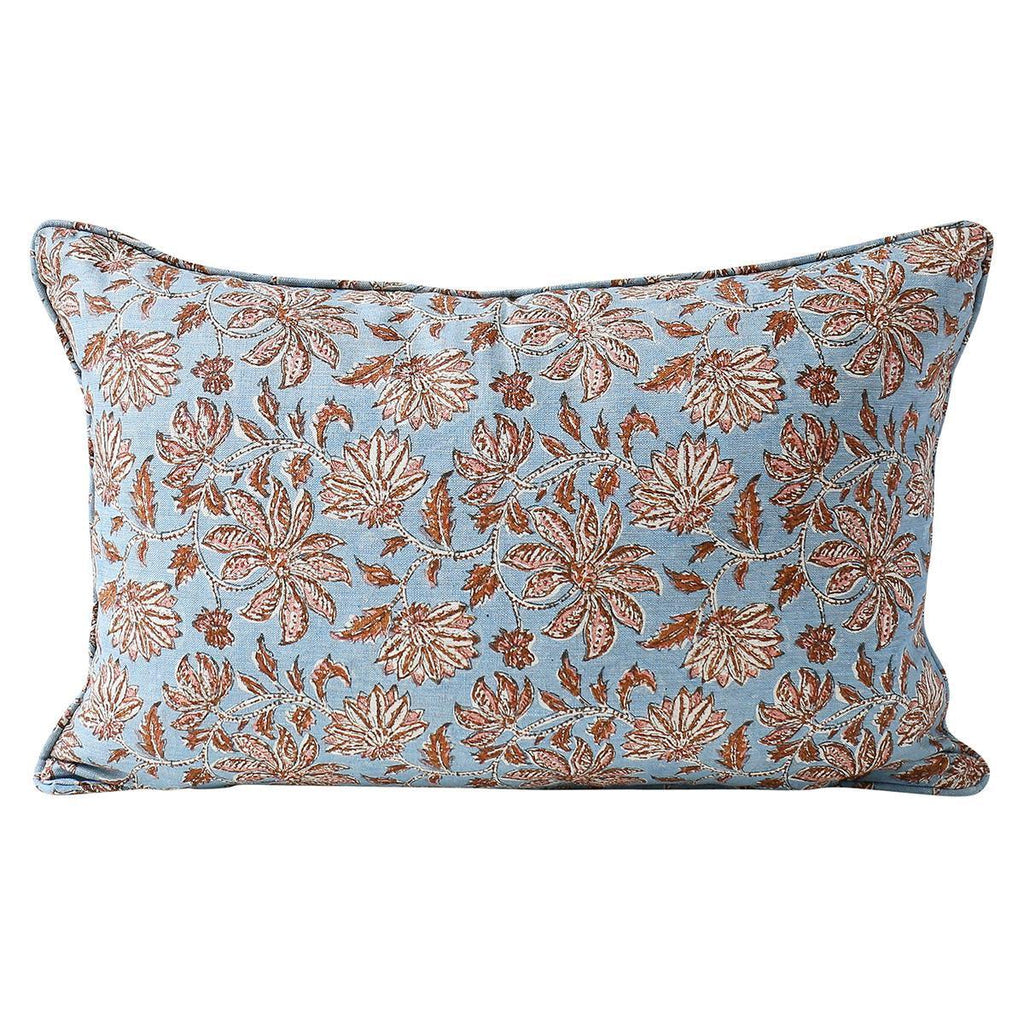Walter G  Uluwatu Winter Bloom Linen Cushion available at Rose St Trading Co