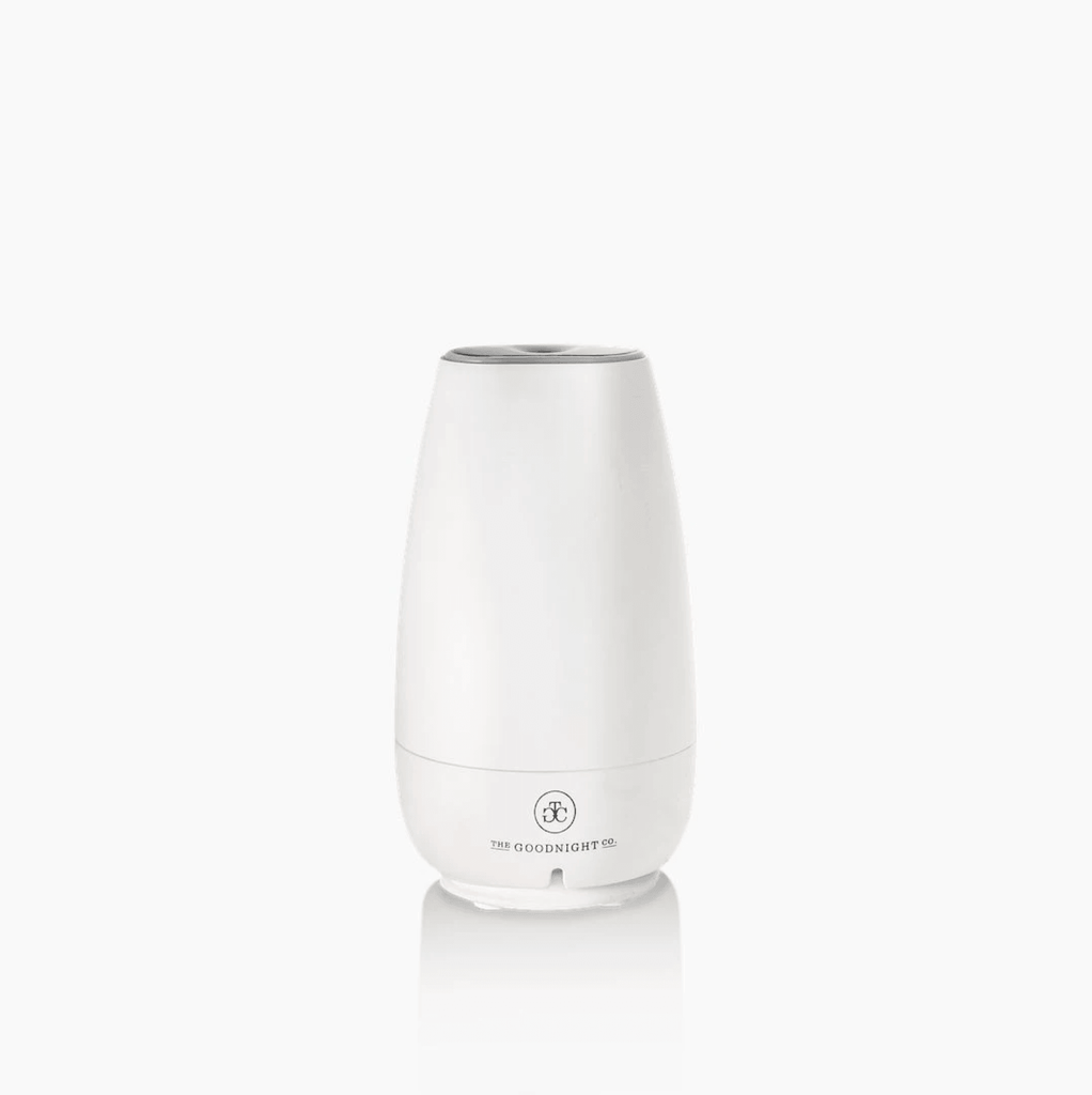 The Goodnight Co.  USB Portable Essential Oil Diffuser | White available at Rose St Trading Co