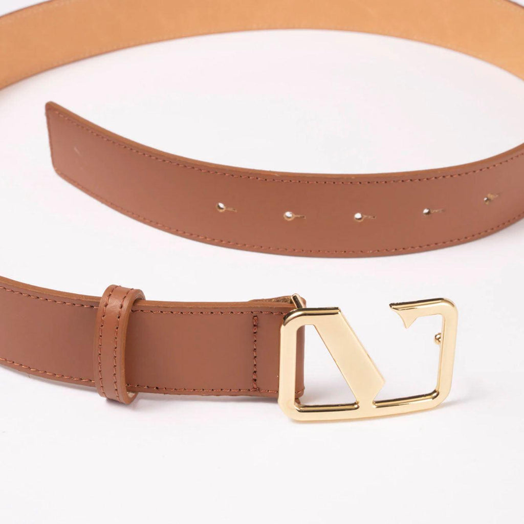 Vestirsi  Victoria Smooth Leather Belt | Tan available at Rose St Trading Co