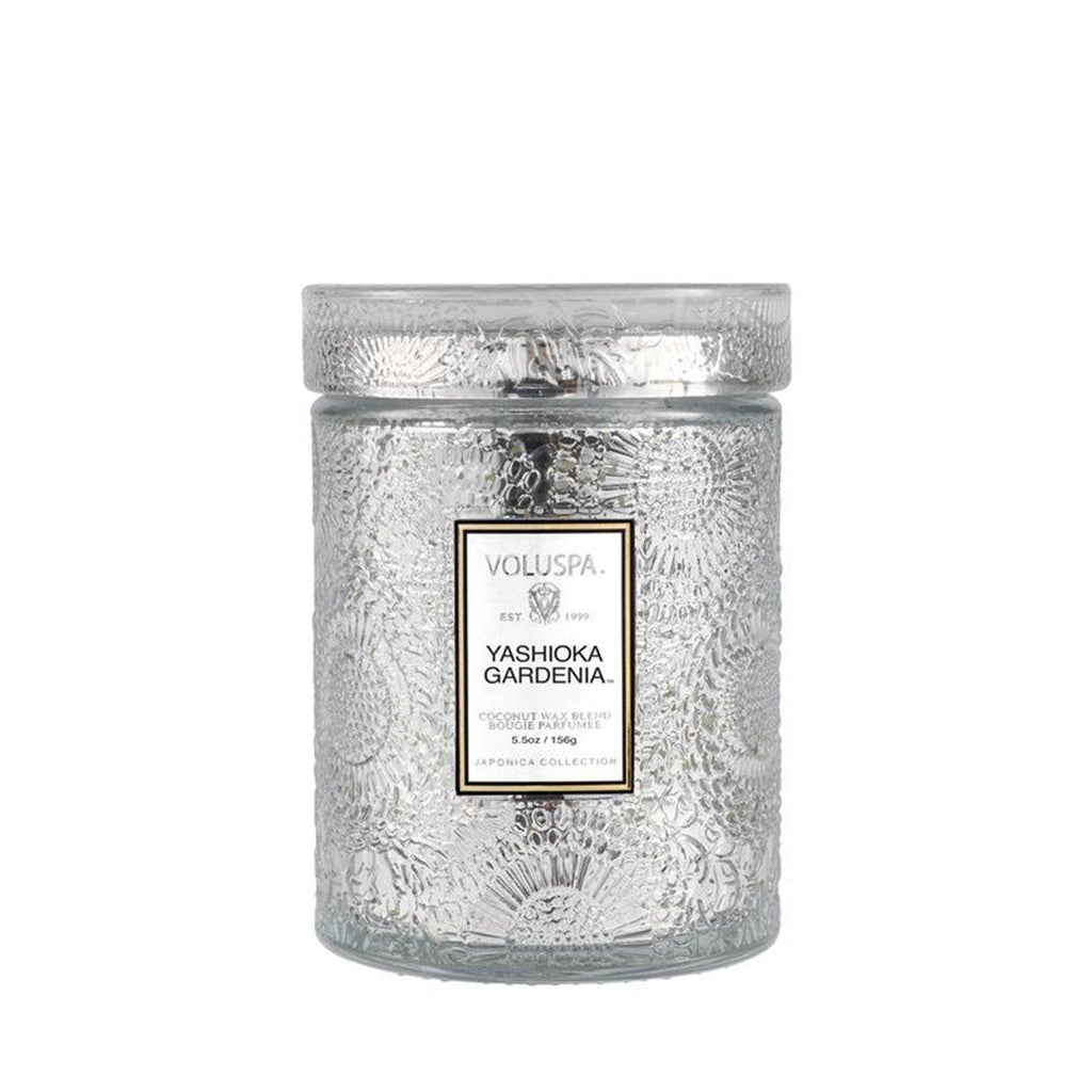 Voluspa  Yashioka Gardenia 50hr Glass Candle available at Rose St Trading Co