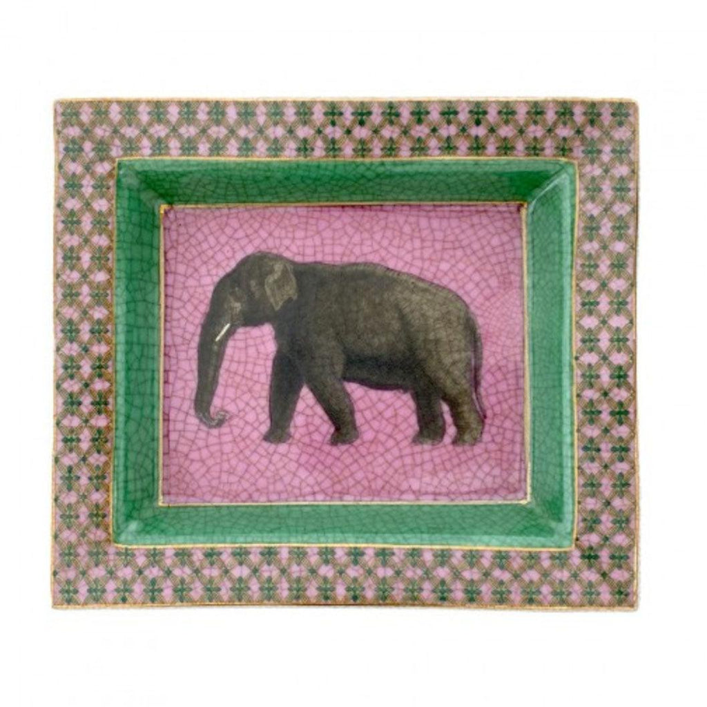 C.A.M.  Zoo Wall Plate | Elephante available at Rose St Trading Co