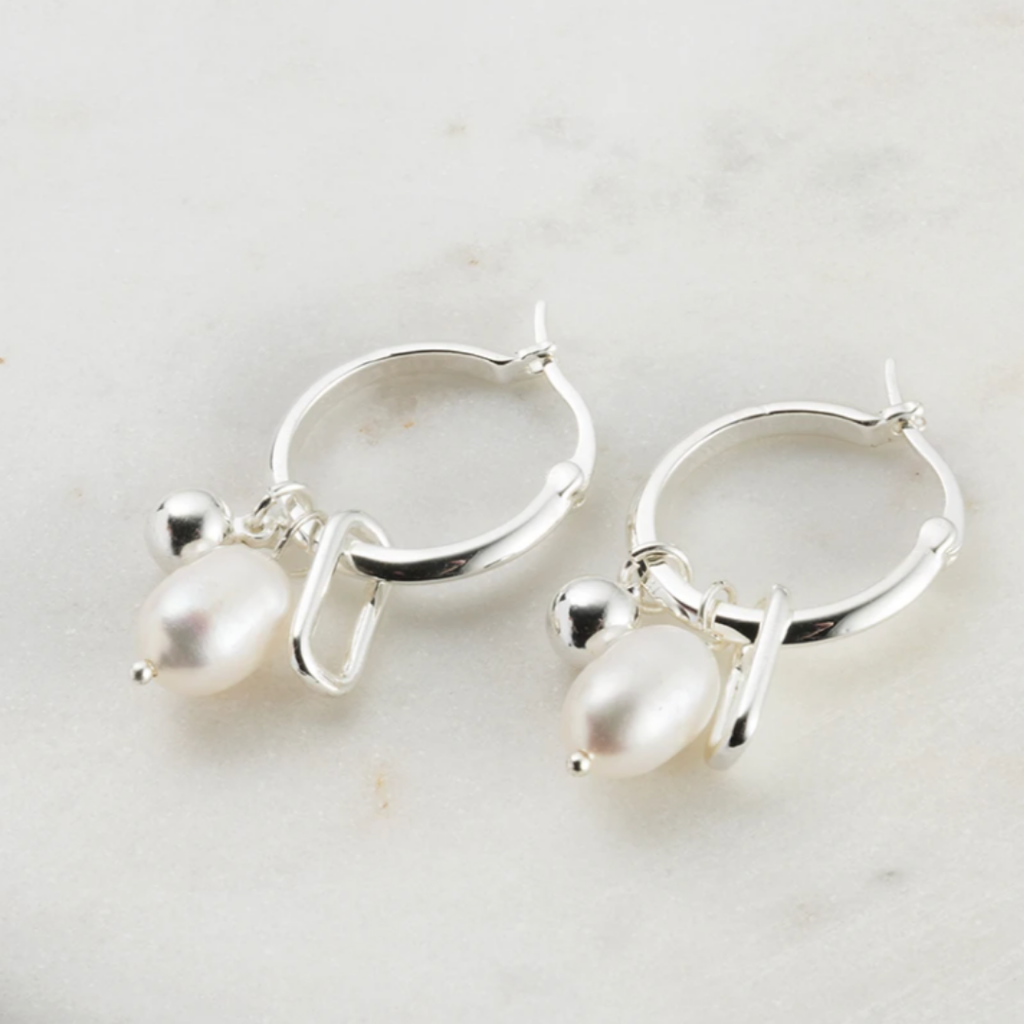 Zafino  Sammy Earring | Silver available at Rose St Trading Co
