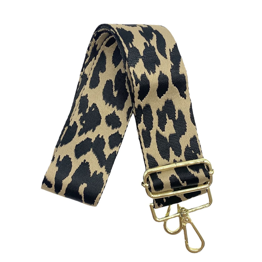 RSTC  Webbing Bag Strap | Leopard available at Rose St Trading Co
